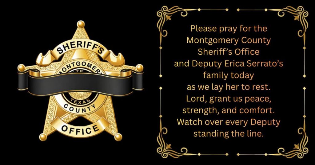 Funeral Procession honors fallen Montgomery County Sheriff’s Deputy Erika Serrato