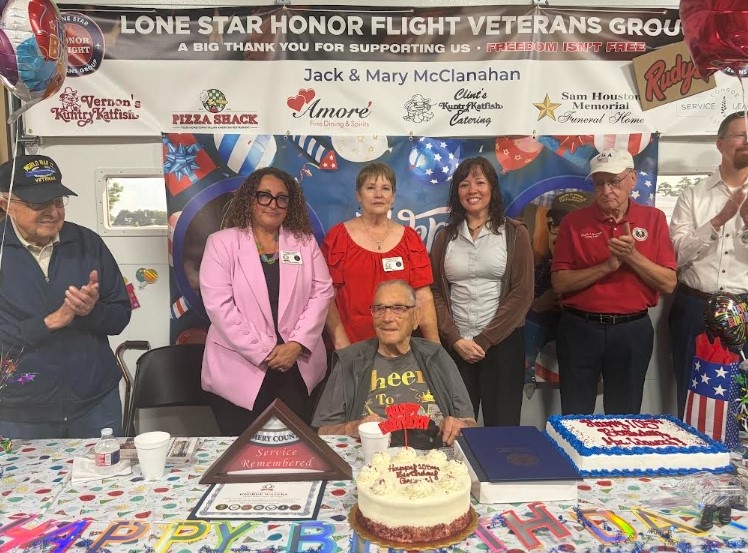 Conroe WWII Veterans Celebrates 105th Birthday