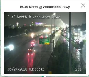 MAJOR ACCIDENT I-45 WOODLANDS