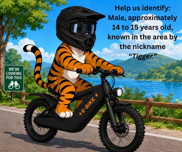 PRECINCT 5 CONSTABLES STILL TRYING TO ID TIGGER