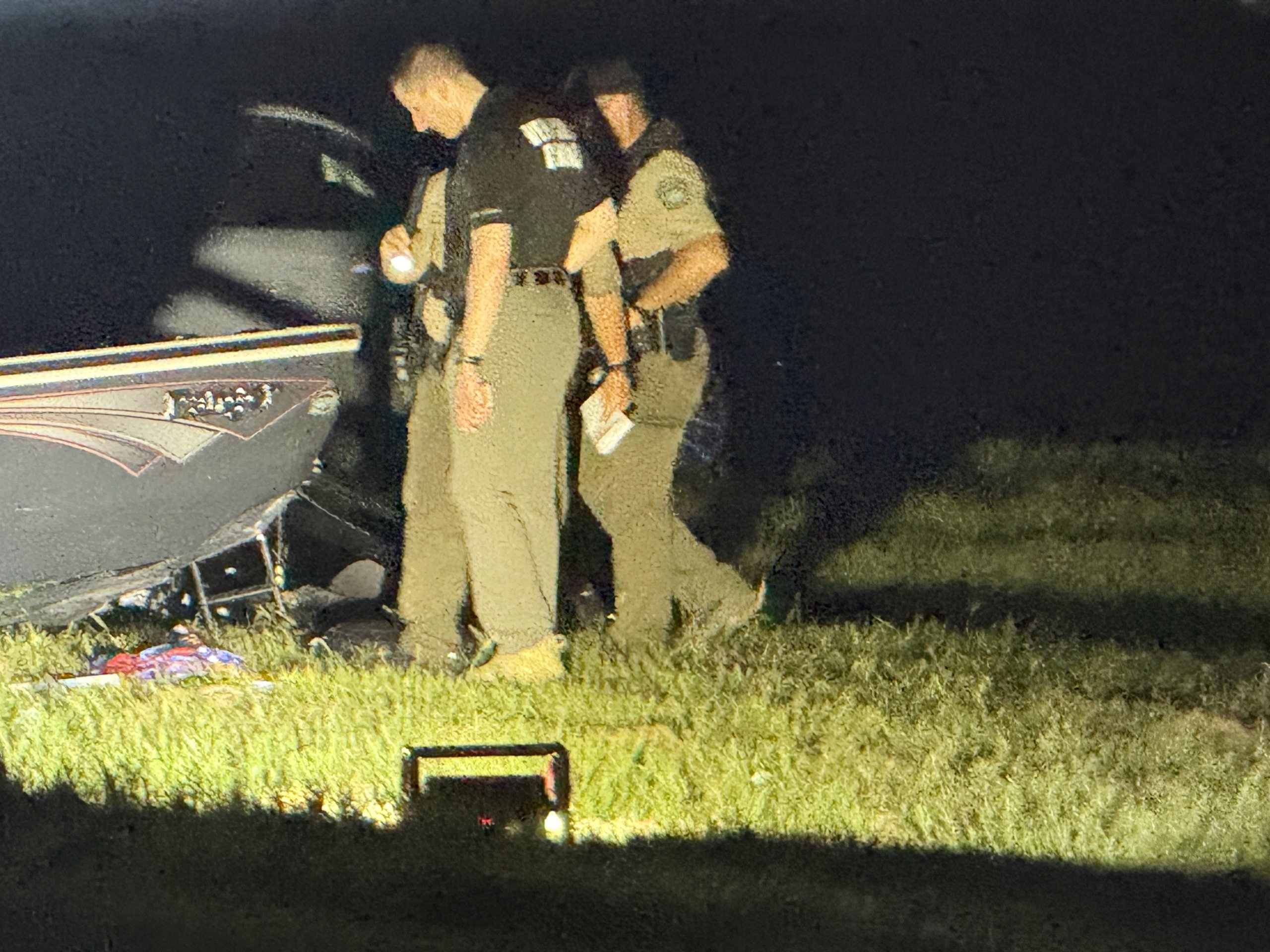 BOAT CRASH ON LAKE CONROE