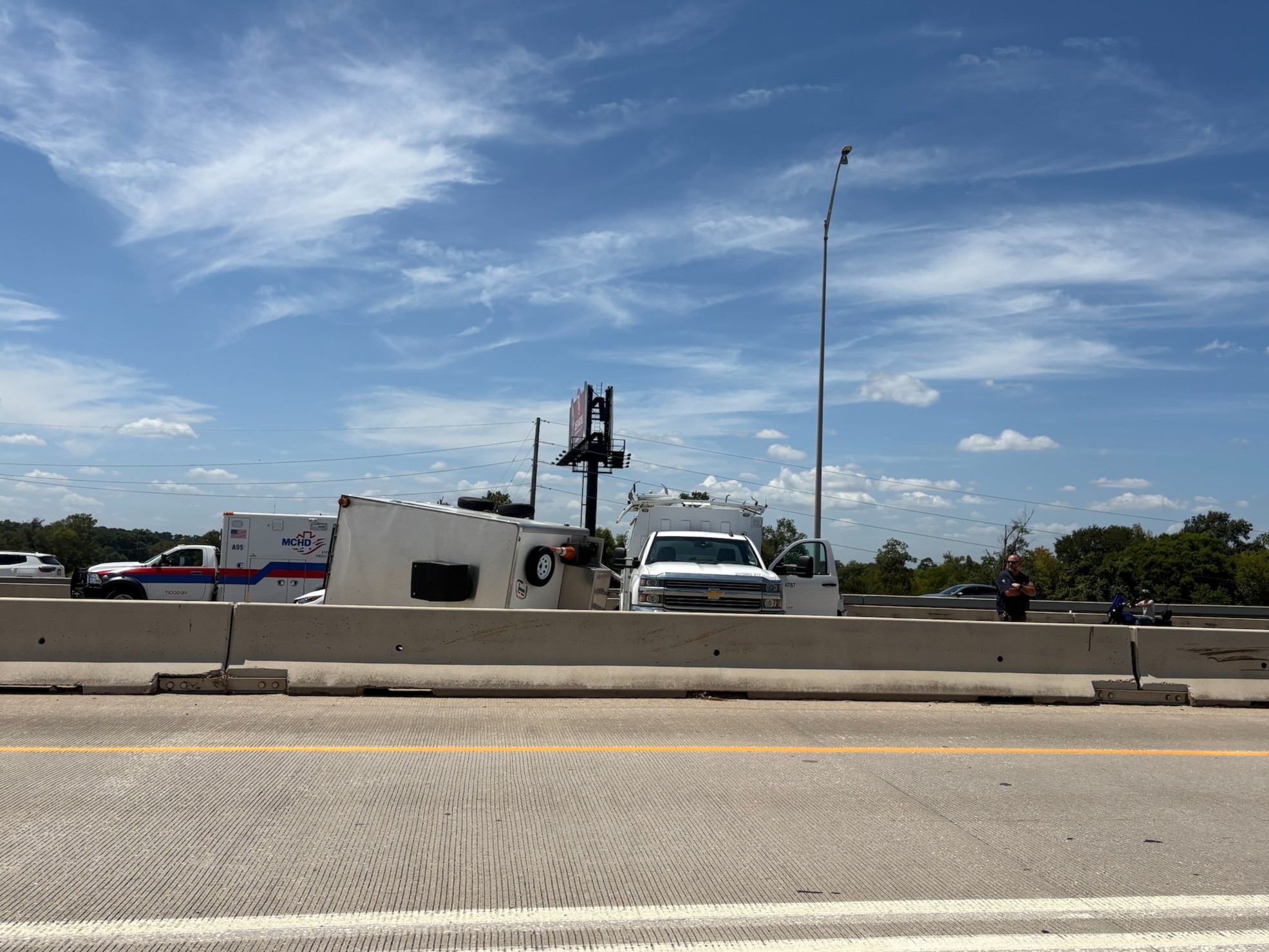 Traffic Update: I-45 SB ML – Conroe/RP – HEAVY Traffic After Crash