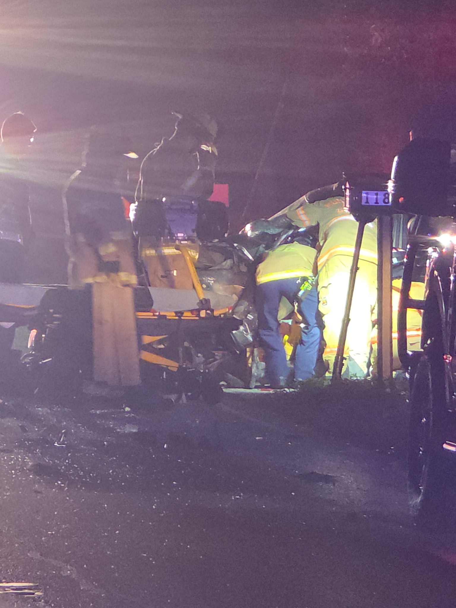 WILLIS MAJOR CRASH WITH ENTRAPMENT