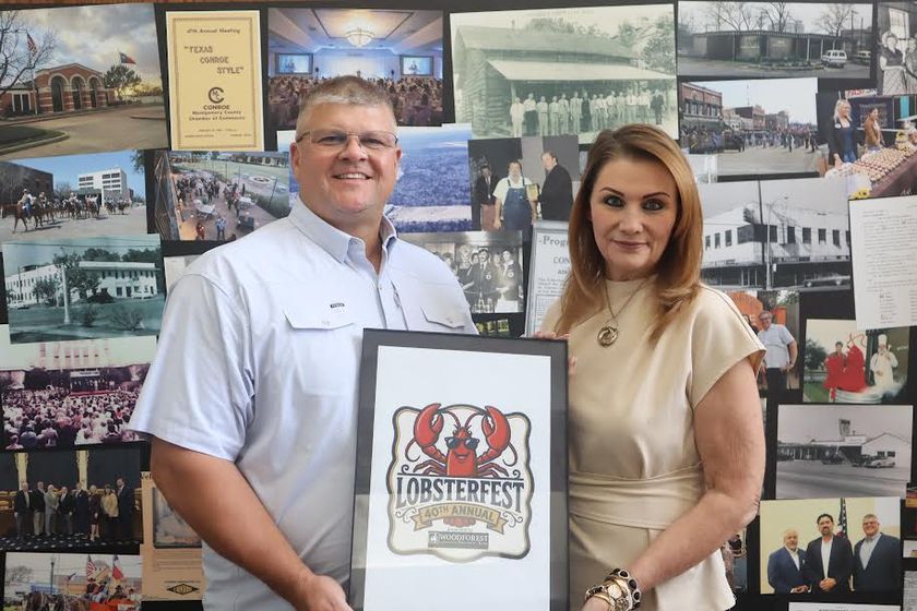 Conroe Chamber reveals logo for 40th annual Lobsterfest
