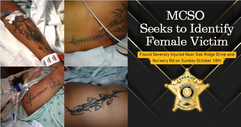 Montgomery County Sheriffs Office Seeks Publics Help Identifying Woman Found in South Montgomery County